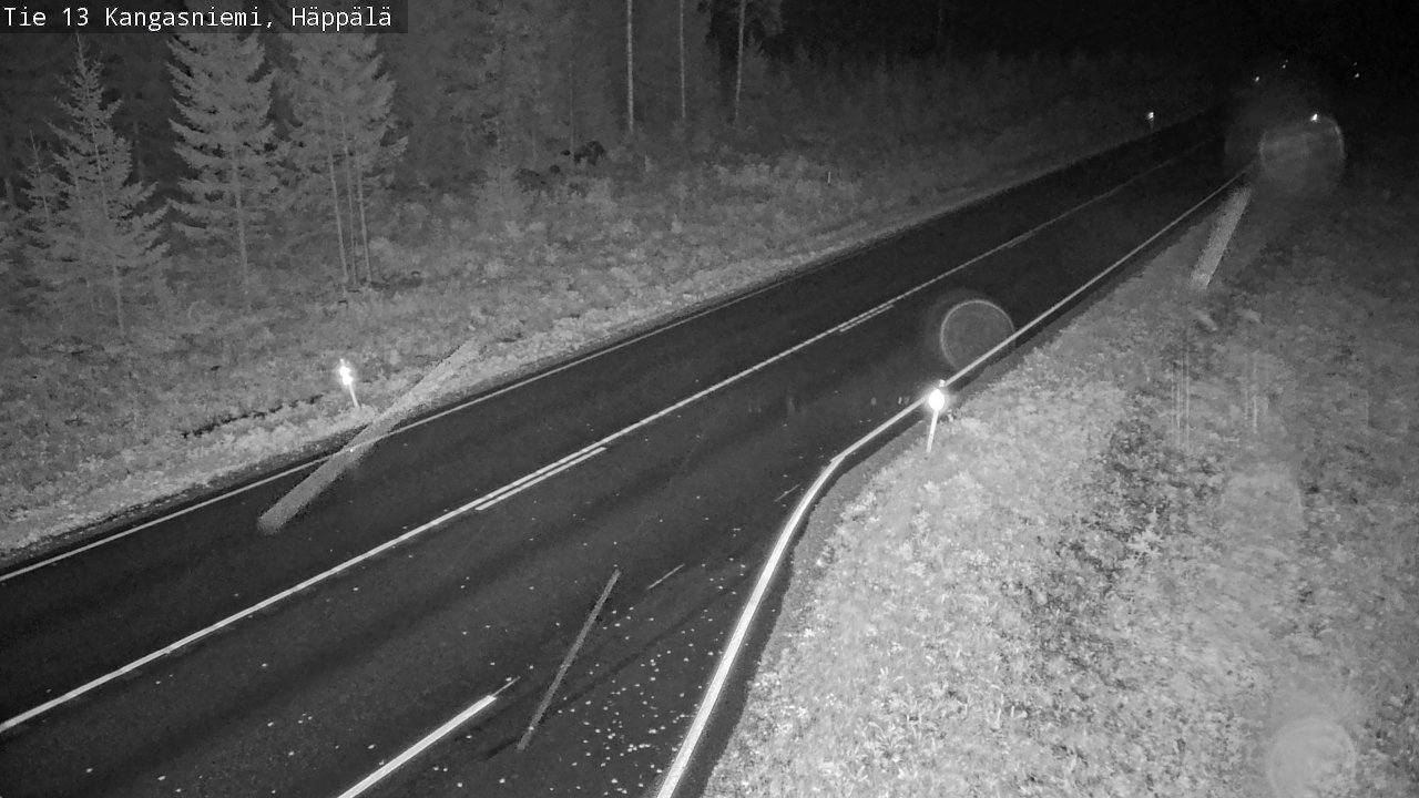 Weather Camera Image Road 13 Kangasniemi, Häppälä, Kangasniemi, Etelä-Savo