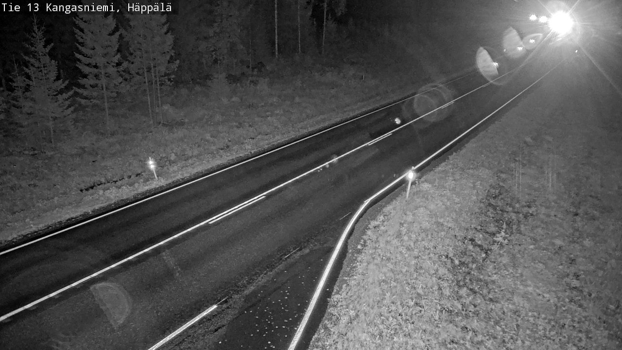 Weather Camera Image Road 13 Kangasniemi, Häppälä, Kangasniemi, Etelä-Savo