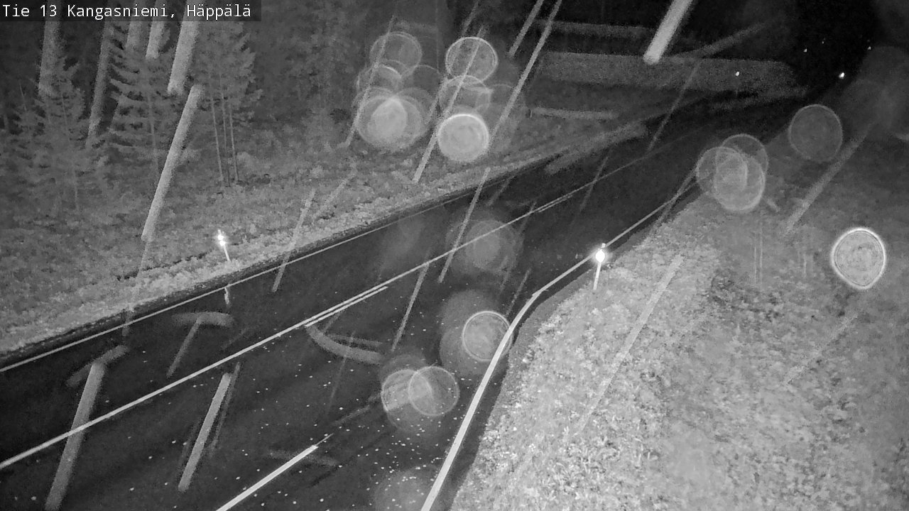 Weather Camera Image Road 13 Kangasniemi, Häppälä, Kangasniemi, Etelä-Savo