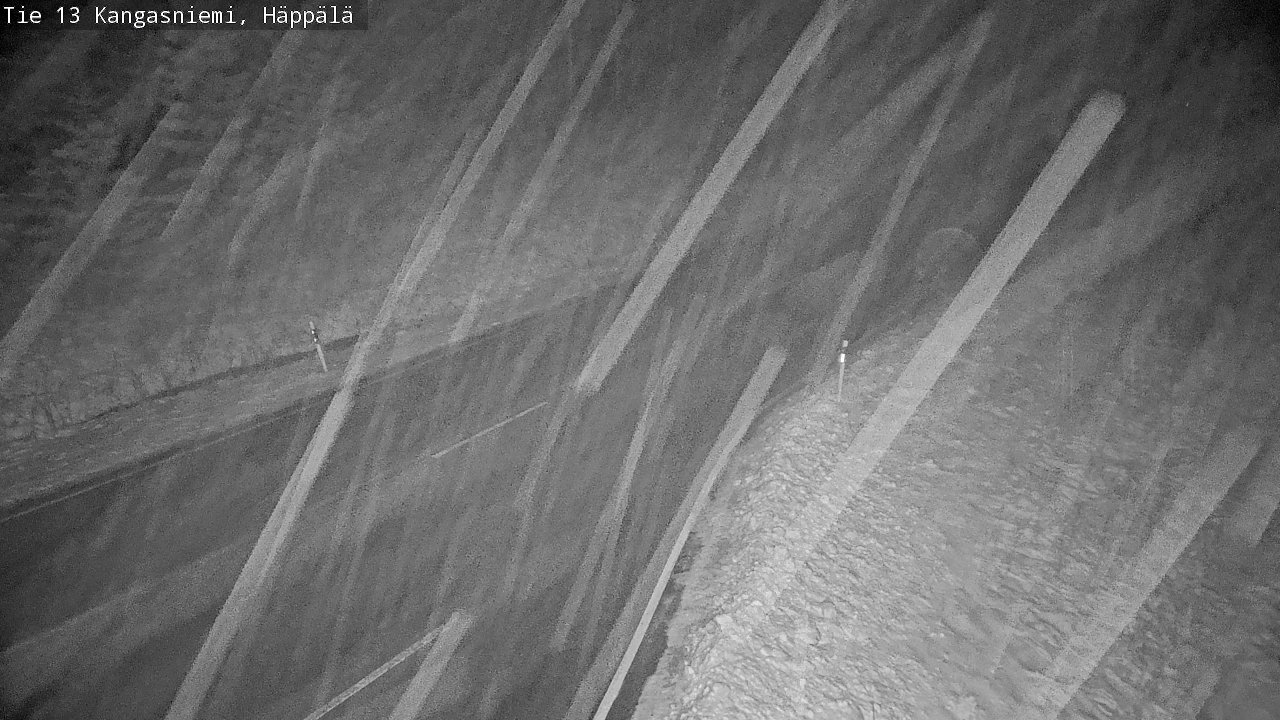 Weather Camera Image Väg 13 Kangasniemi, Häppälä, Kangasniemi, Etelä-Savo