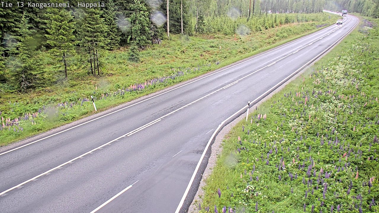 Weather Camera Image Road 13 Kangasniemi, Häppälä, Kangasniemi, Etelä-Savo