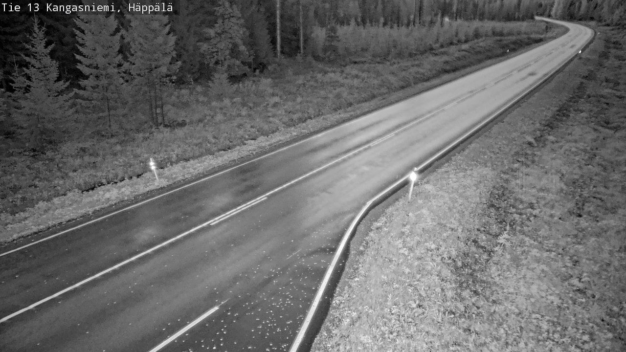 Weather Camera Image Road 13 Kangasniemi, Häppälä, Kangasniemi, Etelä-Savo