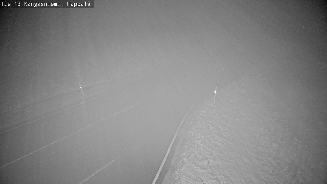 Weather Camera Image Väg 13 Kangasniemi, Häppälä, Kangasniemi, Etelä-Savo