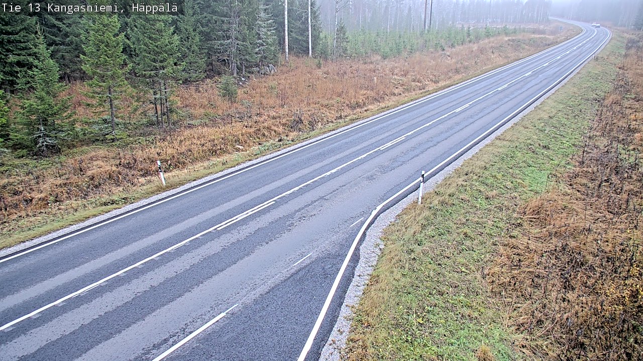 Kelikamerat Kuva Tie 13 Kangasniemi, Häppälä, Kangasniemi, Etelä-Savo