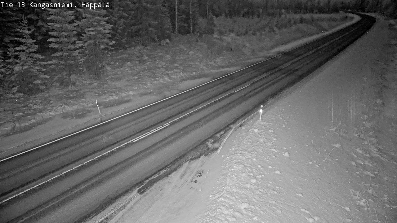 Weather Camera Image Väg 13 Kangasniemi, Häppälä, Kangasniemi, Etelä-Savo