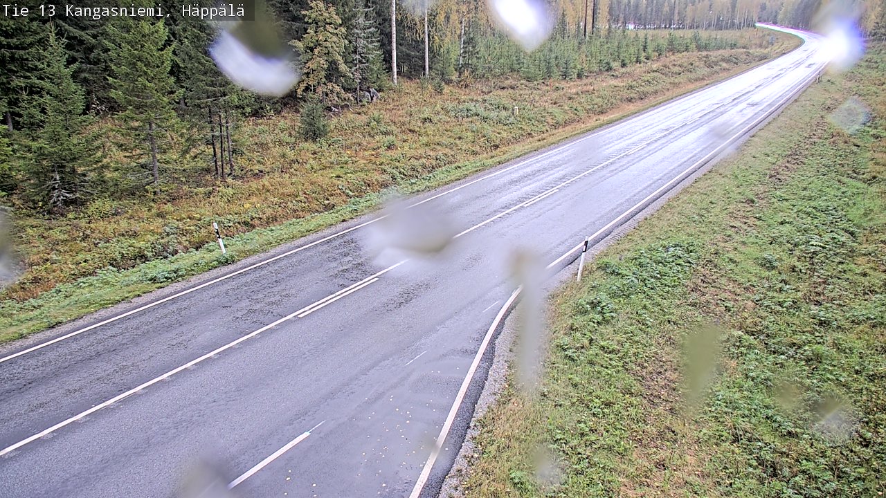 Weather Camera Image Road 13 Kangasniemi, Häppälä, Kangasniemi, Etelä-Savo