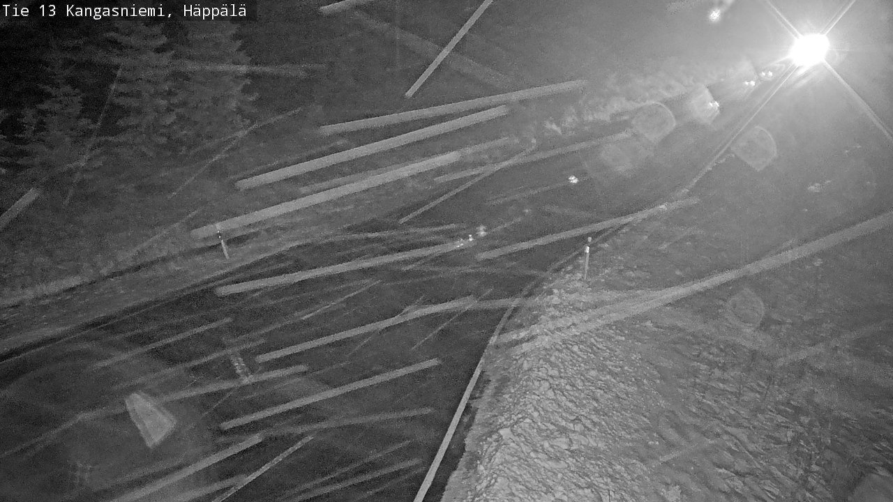 Weather Camera Image Väg 13 Kangasniemi, Häppälä, Kangasniemi, Etelä-Savo