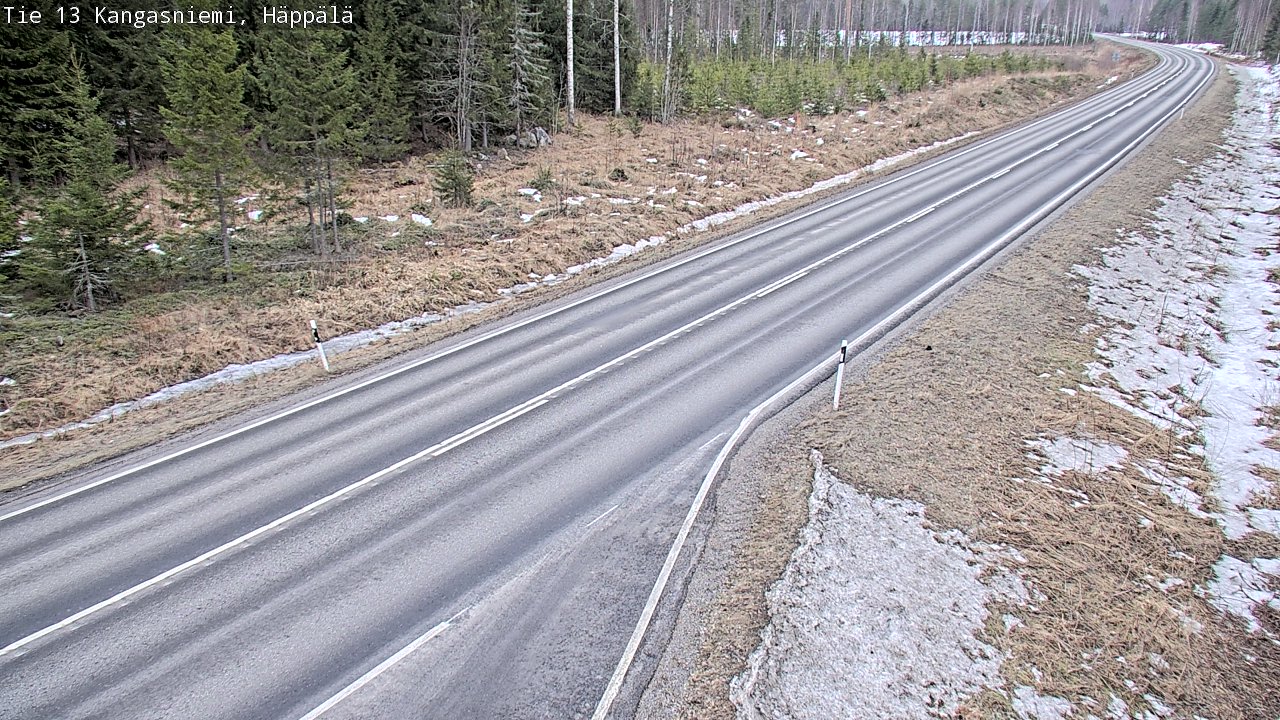 Kelikamerat Kuva Tie 13 Kangasniemi, Häppälä, Kangasniemi, Etelä-Savo