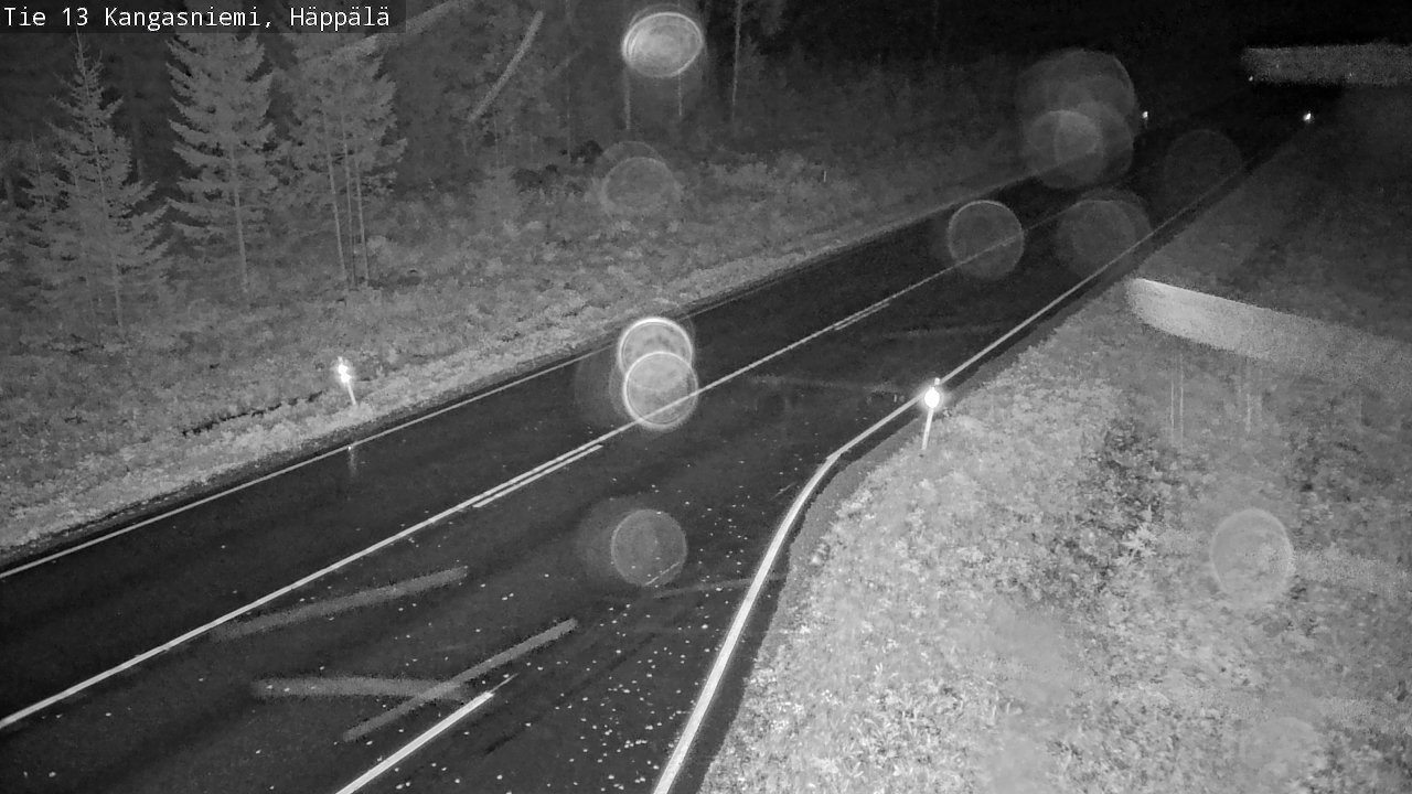 Weather Camera Image Road 13 Kangasniemi, Häppälä, Kangasniemi, Etelä-Savo