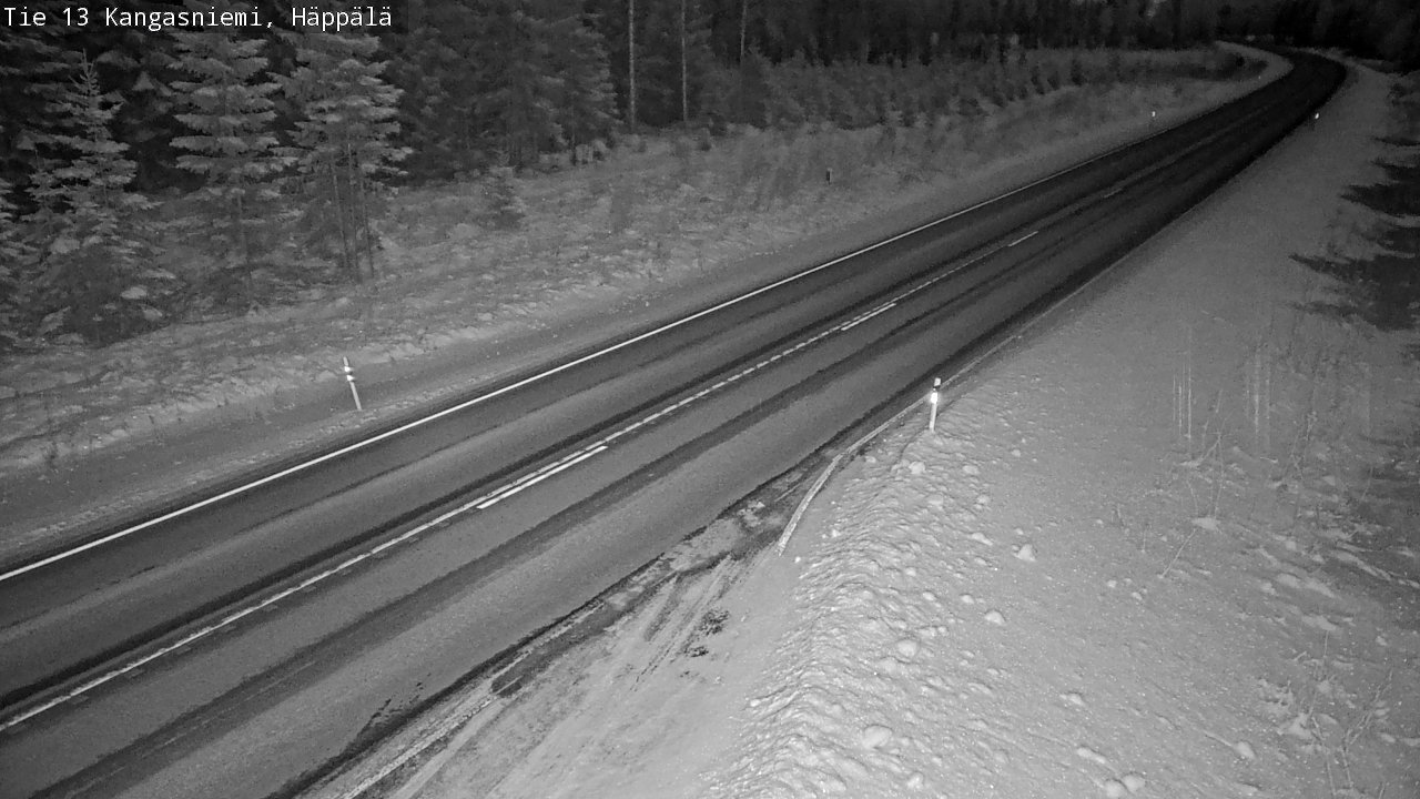 Kelikamerat Kuva Tie 13 Kangasniemi, Häppälä, Kangasniemi, Etelä-Savo