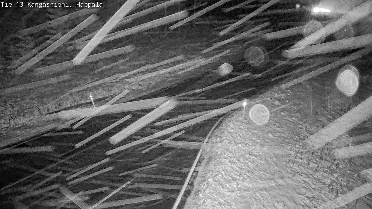Weather Camera Image Väg 13 Kangasniemi, Häppälä, Kangasniemi, Etelä-Savo