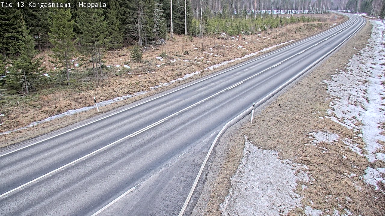 Kelikamerat Kuva Tie 13 Kangasniemi, Häppälä, Kangasniemi, Etelä-Savo