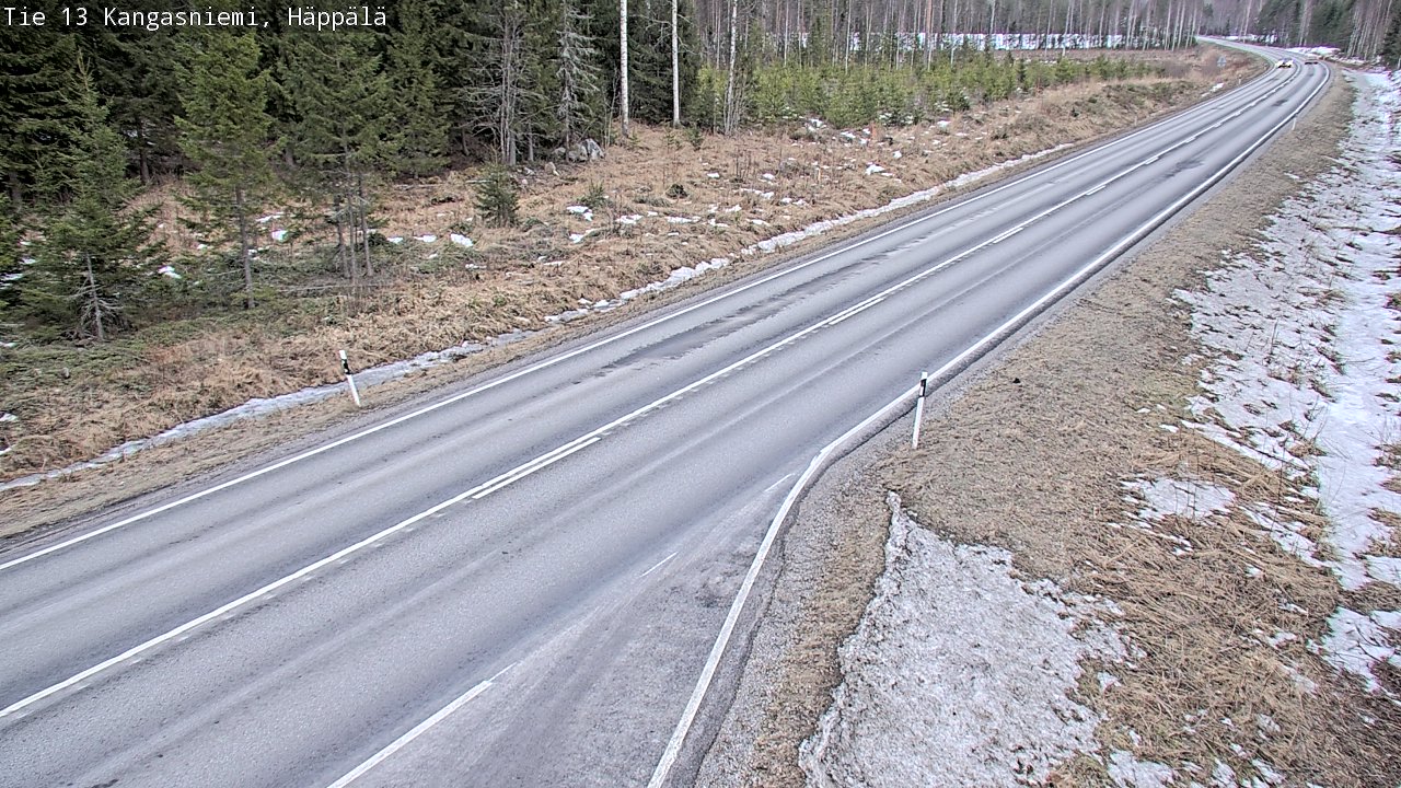 Kelikamerat Kuva Tie 13 Kangasniemi, Häppälä, Kangasniemi, Etelä-Savo