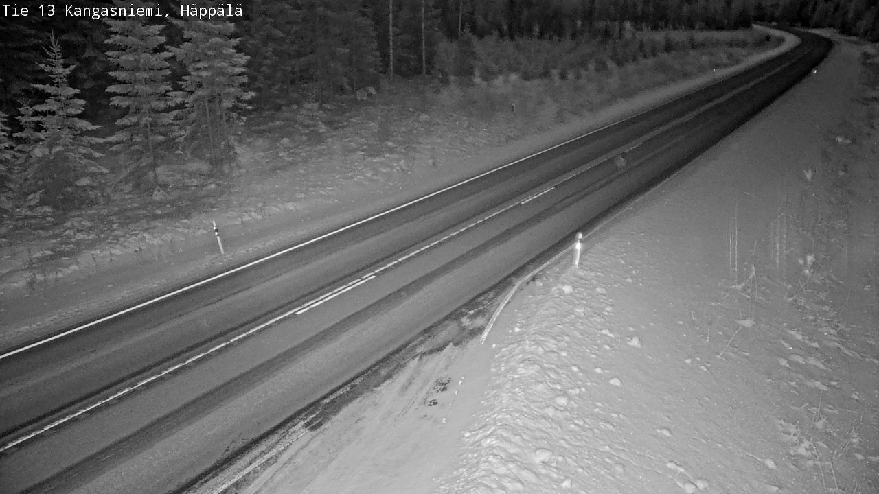 Weather Camera Image Väg 13 Kangasniemi, Häppälä, Kangasniemi, Etelä-Savo