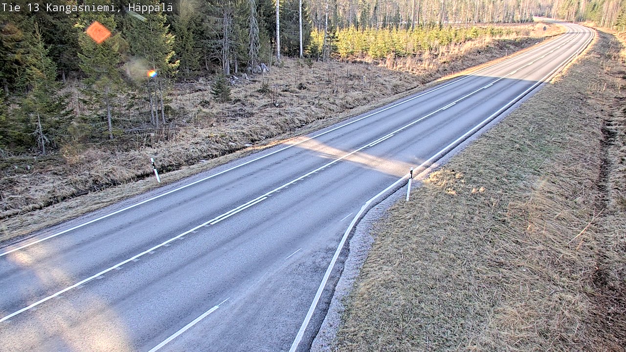 Weather Camera Image Road 13 Kangasniemi, Häppälä, Kangasniemi, Etelä-Savo