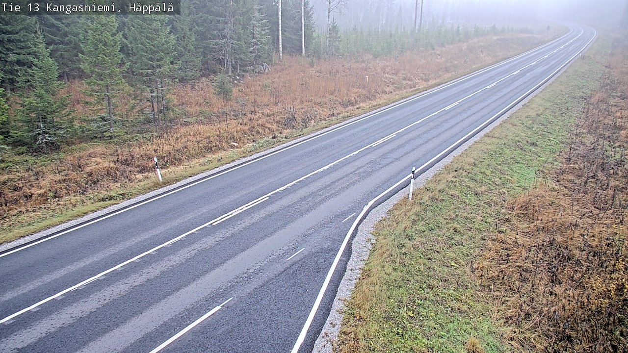 Kelikamerat Kuva Tie 13 Kangasniemi, Häppälä, Kangasniemi, Etelä-Savo