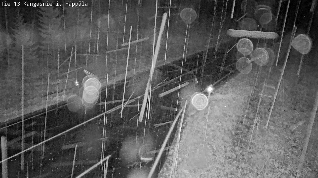 Weather Camera Image Road 13 Kangasniemi, Häppälä, Kangasniemi, Etelä-Savo