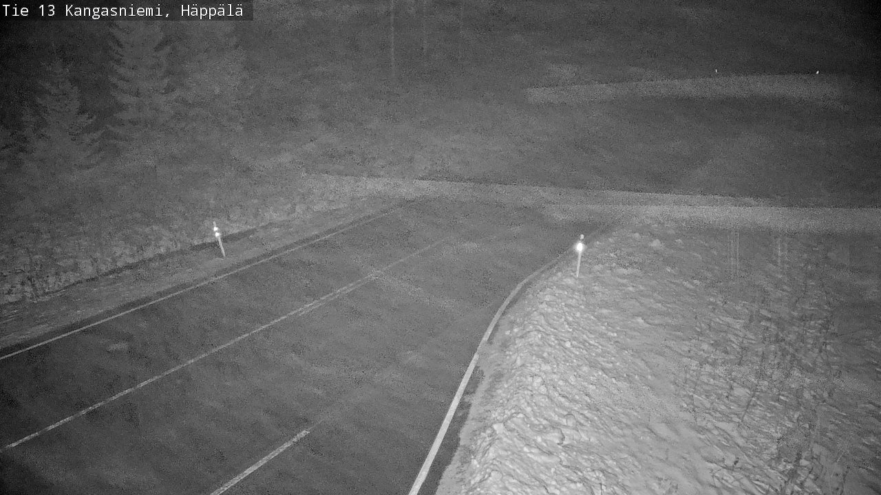 Weather Camera Image Väg 13 Kangasniemi, Häppälä, Kangasniemi, Etelä-Savo
