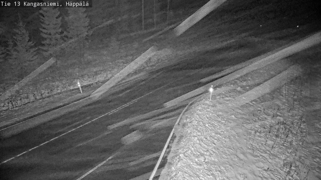 Weather Camera Image Väg 13 Kangasniemi, Häppälä, Kangasniemi, Etelä-Savo