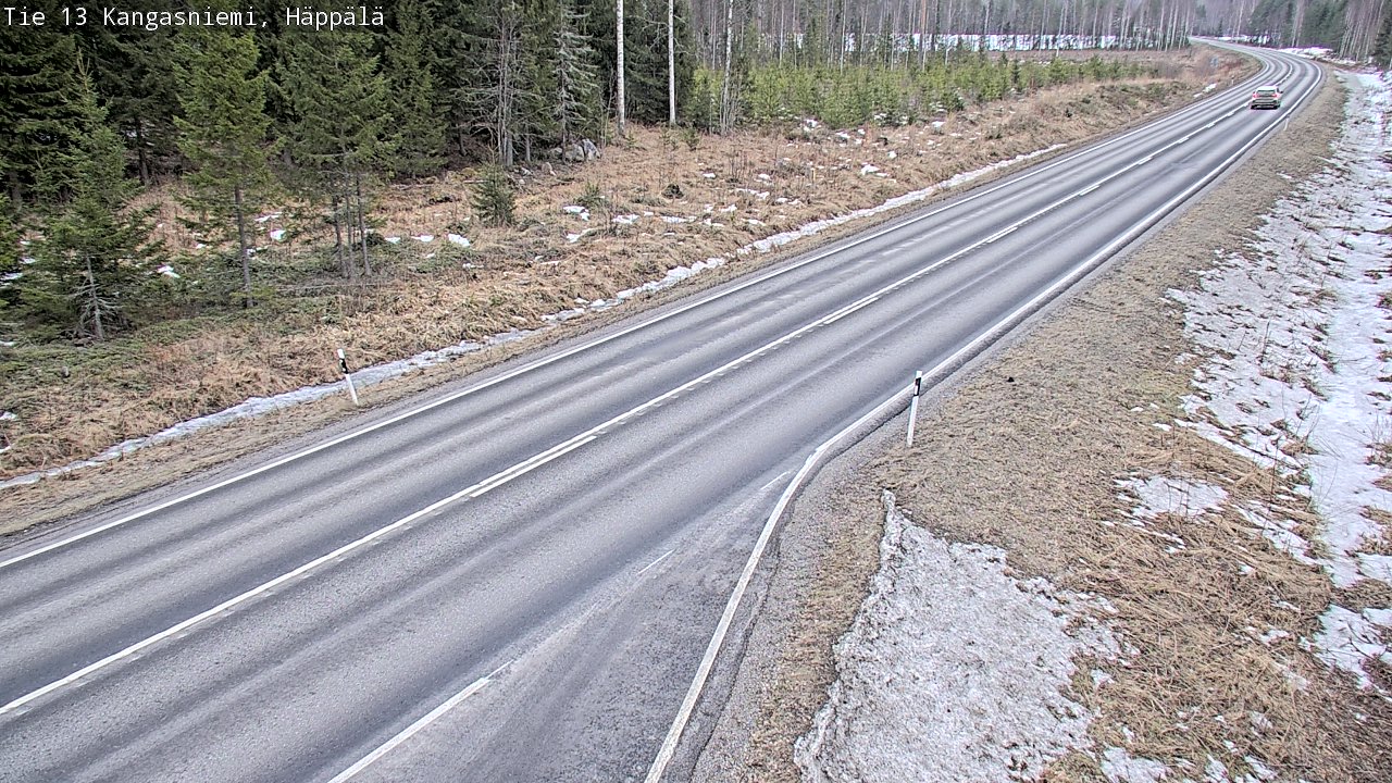 Kelikamerat Kuva Tie 13 Kangasniemi, Häppälä, Kangasniemi, Etelä-Savo