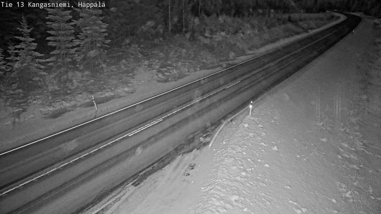 Weather Camera Image Väg 13 Kangasniemi, Häppälä, Kangasniemi, Etelä-Savo