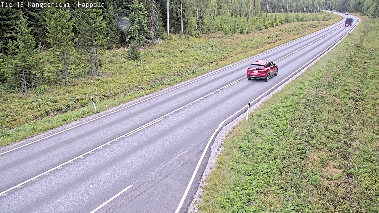 Kelikamerat Kuva Tie 13 Kangasniemi, Häppälä, Kangasniemi, Etelä-Savo