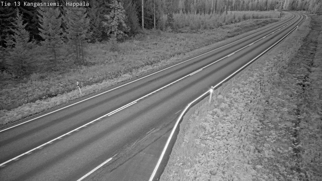 Kelikamerat Kuva Tie 13 Kangasniemi, Häppälä, Kangasniemi, Etelä-Savo