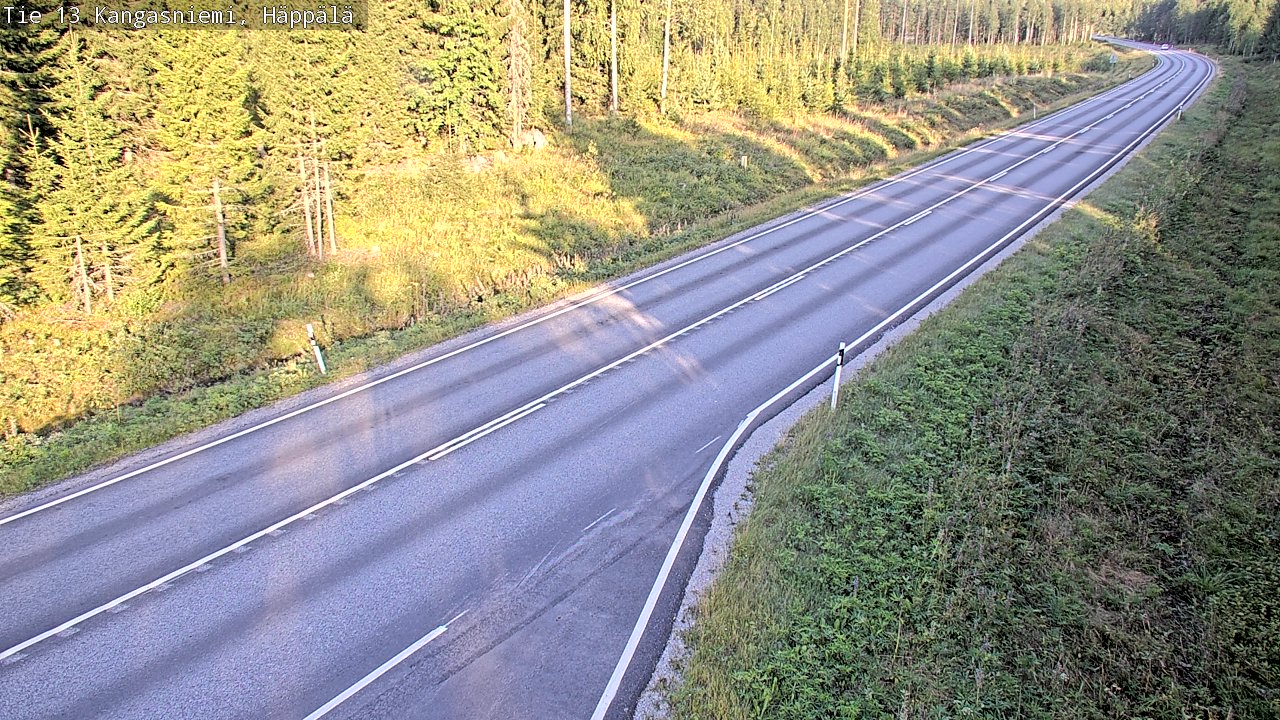Weather Camera Image Road 13 Kangasniemi, Häppälä, Kangasniemi, Etelä-Savo