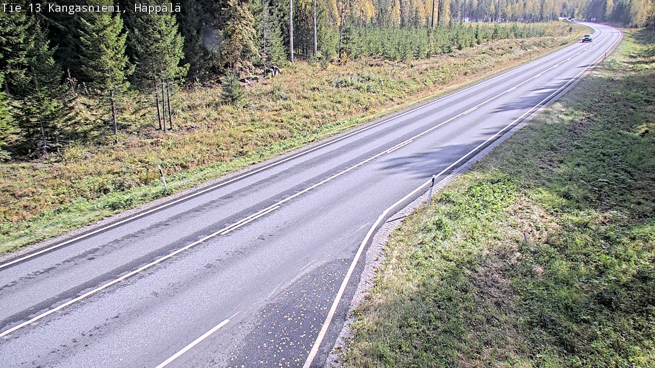 Kelikamerat Kuva Tie 13 Kangasniemi, Häppälä, Kangasniemi, Etelä-Savo