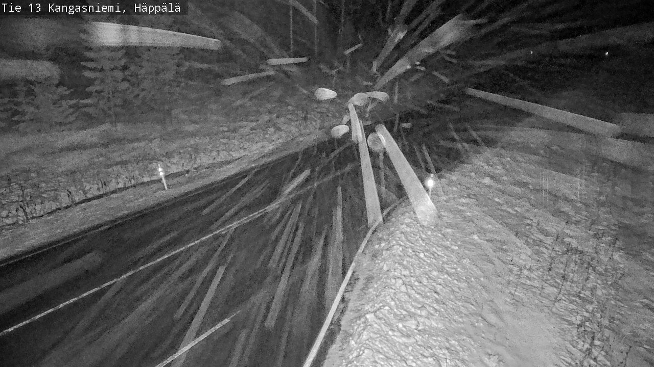 Weather Camera Image Väg 13 Kangasniemi, Häppälä, Kangasniemi, Etelä-Savo