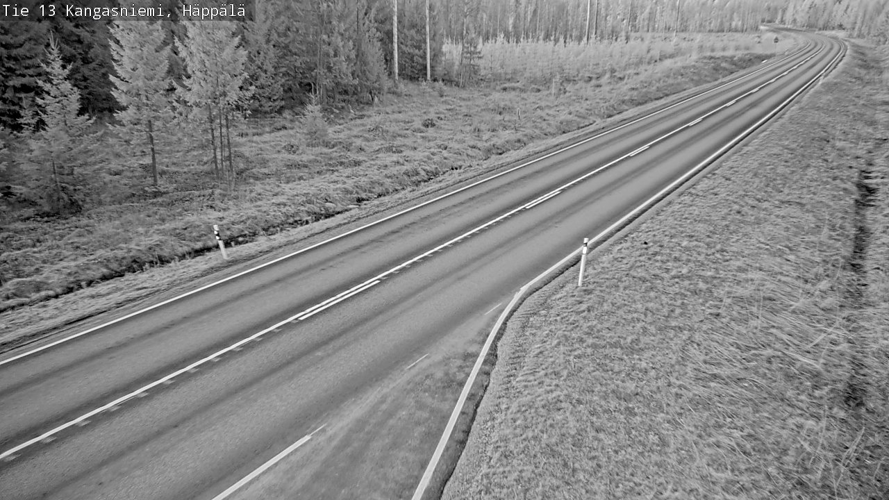 Weather Camera Image Väg 13 Kangasniemi, Häppälä, Kangasniemi, Etelä-Savo