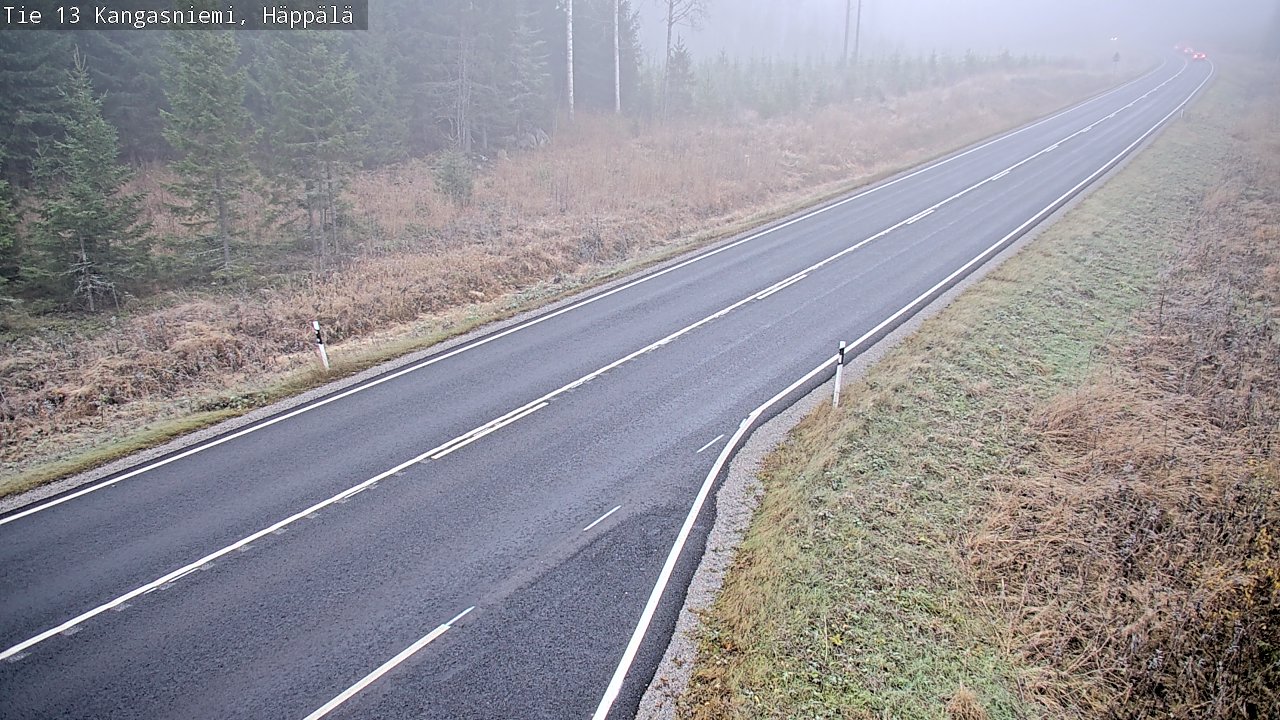 Kelikamerat Kuva Tie 13 Kangasniemi, Häppälä, Kangasniemi, Etelä-Savo