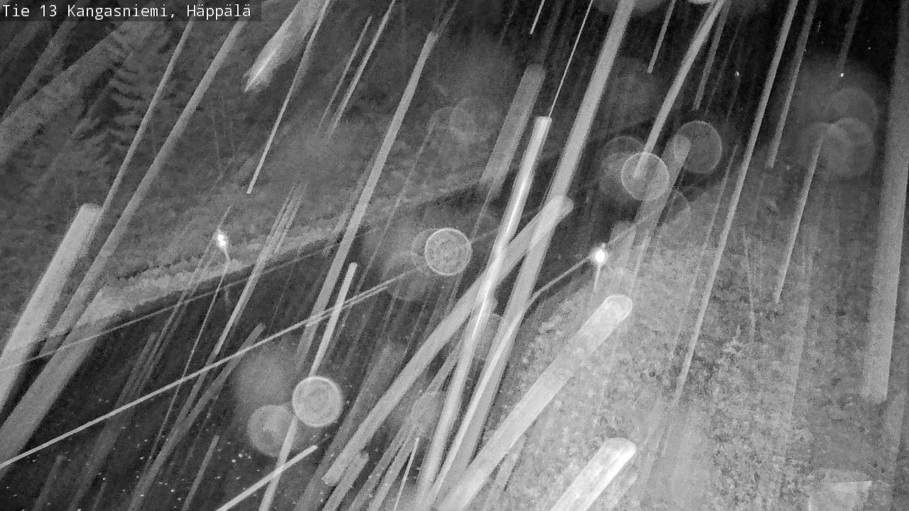Weather Camera Image Road 13 Kangasniemi, Häppälä, Kangasniemi, Etelä-Savo