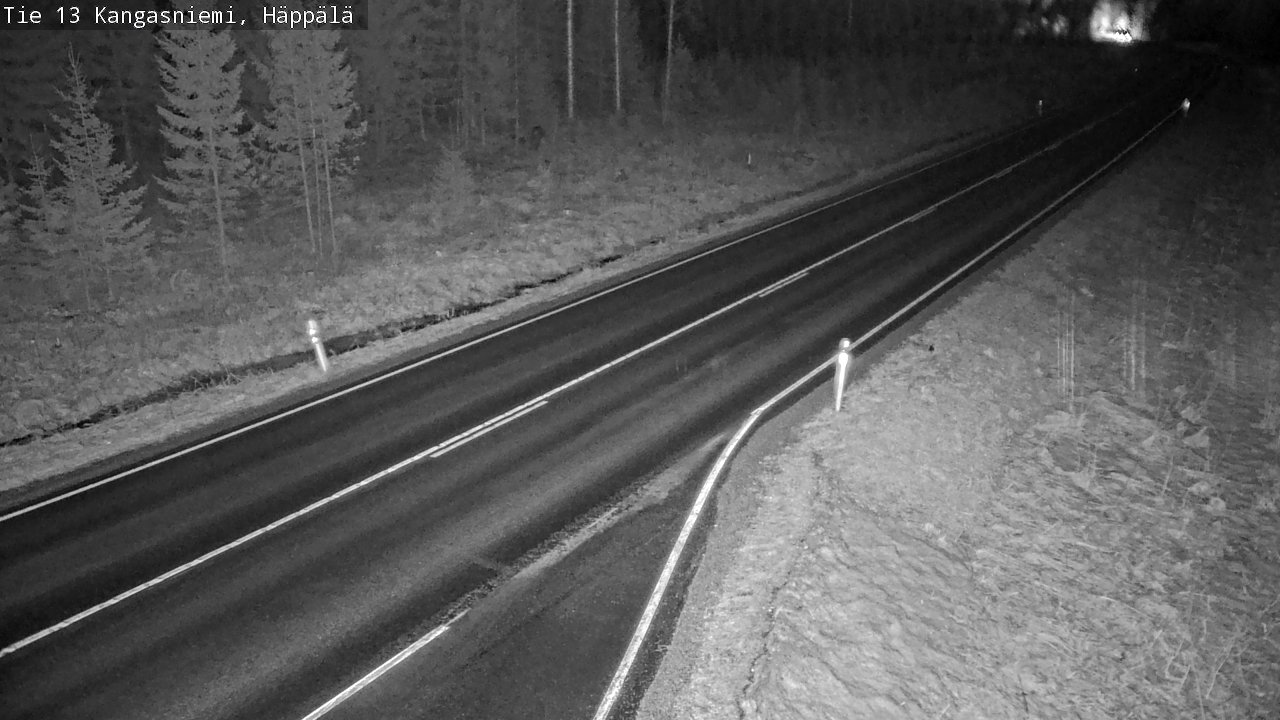 Weather Camera Image Road 13 Kangasniemi, Häppälä, Kangasniemi, Etelä-Savo
