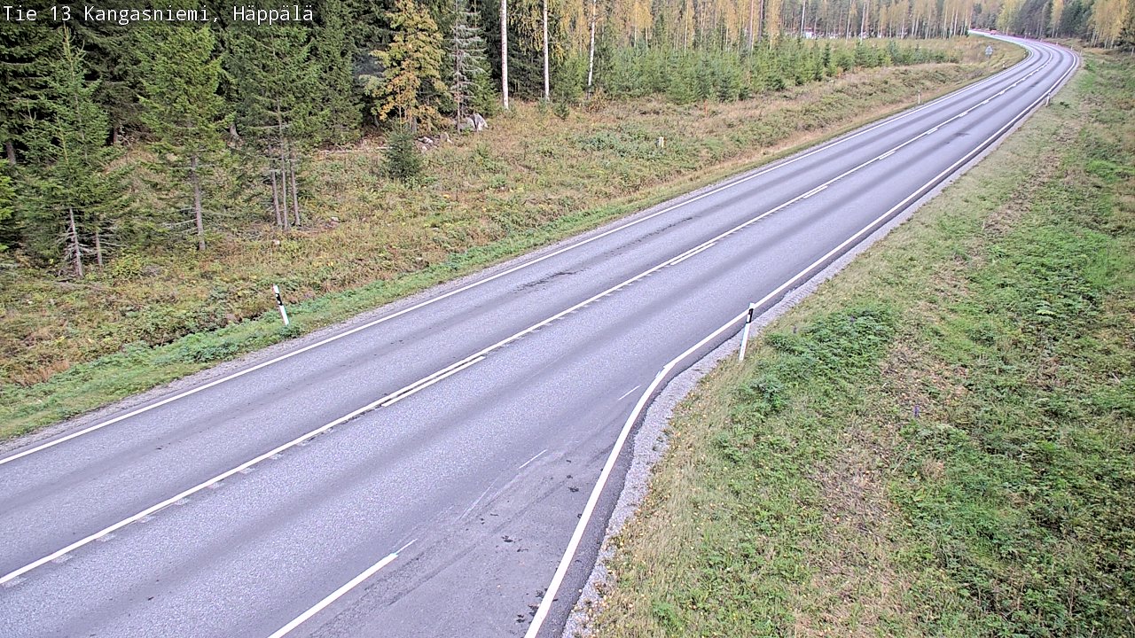 Kelikamerat Kuva Tie 13 Kangasniemi, Häppälä, Kangasniemi, Etelä-Savo