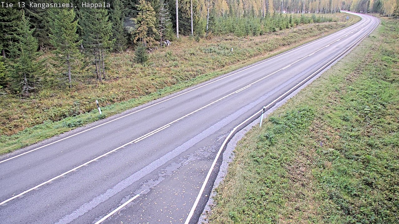 Kelikamerat Kuva Tie 13 Kangasniemi, Häppälä, Kangasniemi, Etelä-Savo