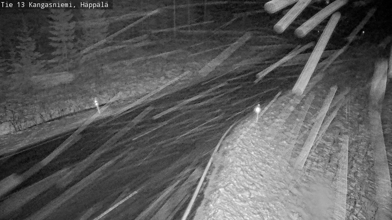 Weather Camera Image Väg 13 Kangasniemi, Häppälä, Kangasniemi, Etelä-Savo