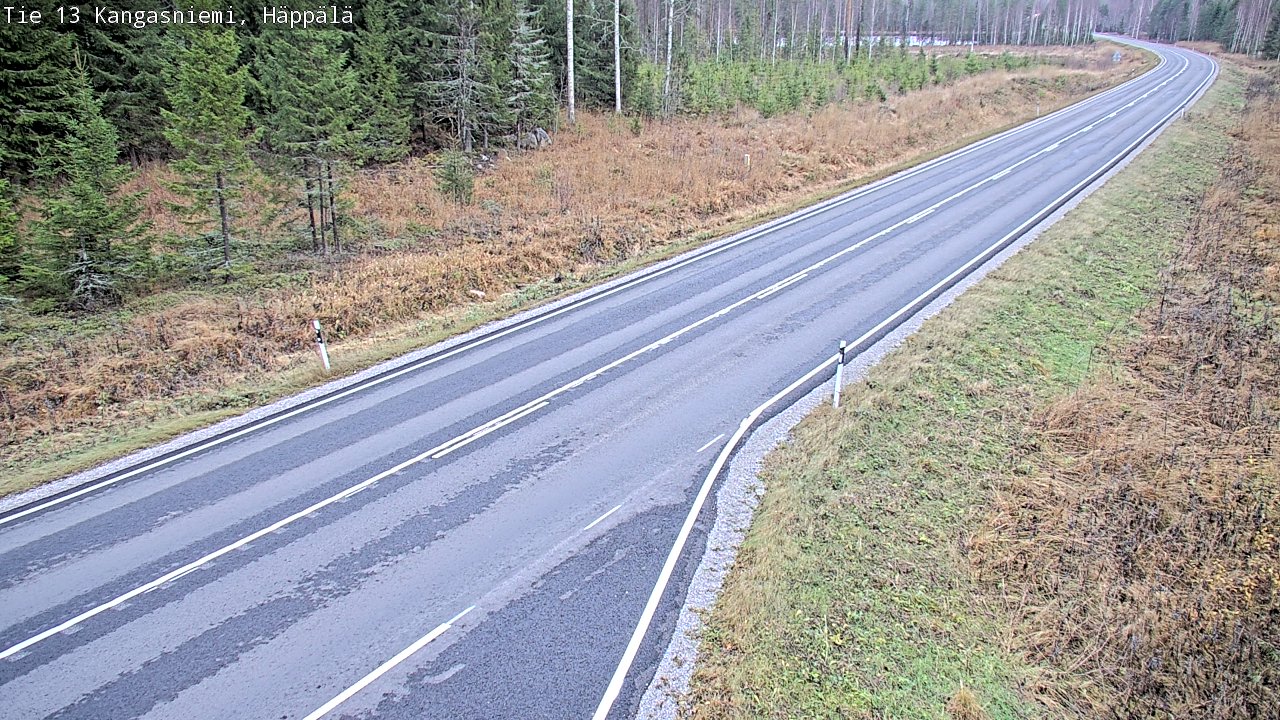 Kelikamerat Kuva Tie 13 Kangasniemi, Häppälä, Kangasniemi, Etelä-Savo