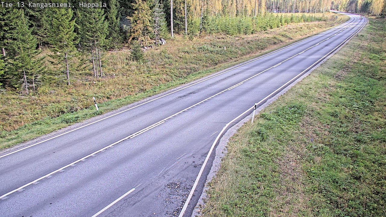 Kelikamerat Kuva Tie 13 Kangasniemi, Häppälä, Kangasniemi, Etelä-Savo