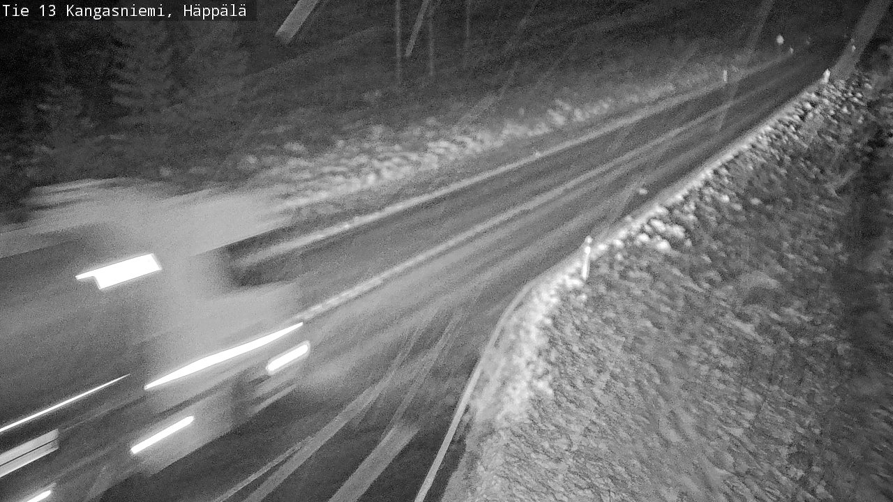 Weather Camera Image Väg 13 Kangasniemi, Häppälä, Kangasniemi, Etelä-Savo