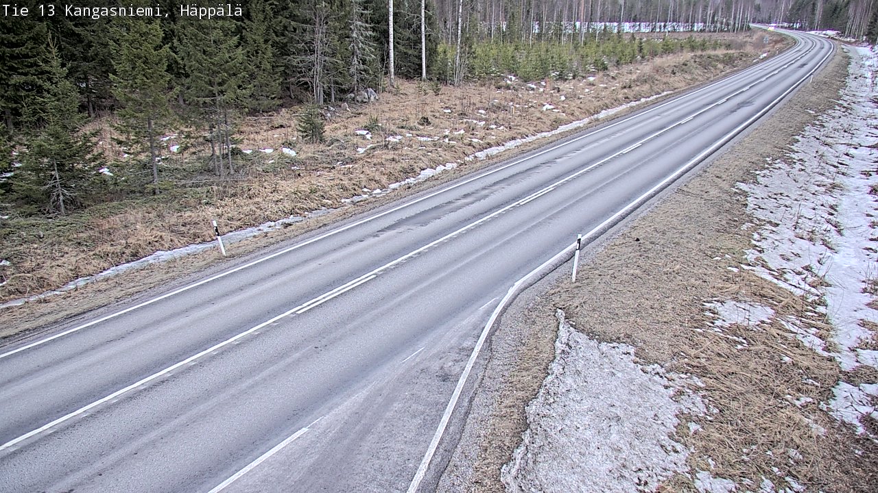 Kelikamerat Kuva Tie 13 Kangasniemi, Häppälä, Kangasniemi, Etelä-Savo