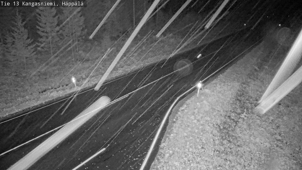 Weather Camera Image Road 13 Kangasniemi, Häppälä, Kangasniemi, Etelä-Savo
