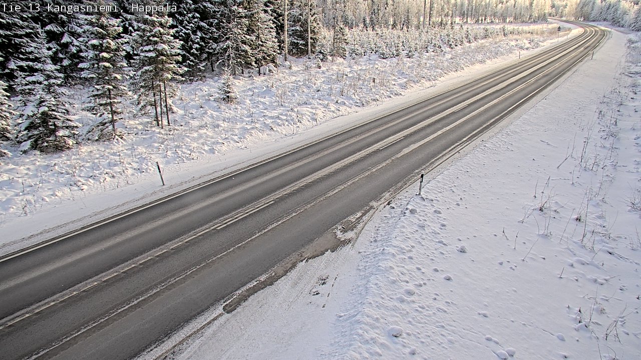 Weather Camera Image Road 13 Kangasniemi, Häppälä, Kangasniemi, Etelä-Savo