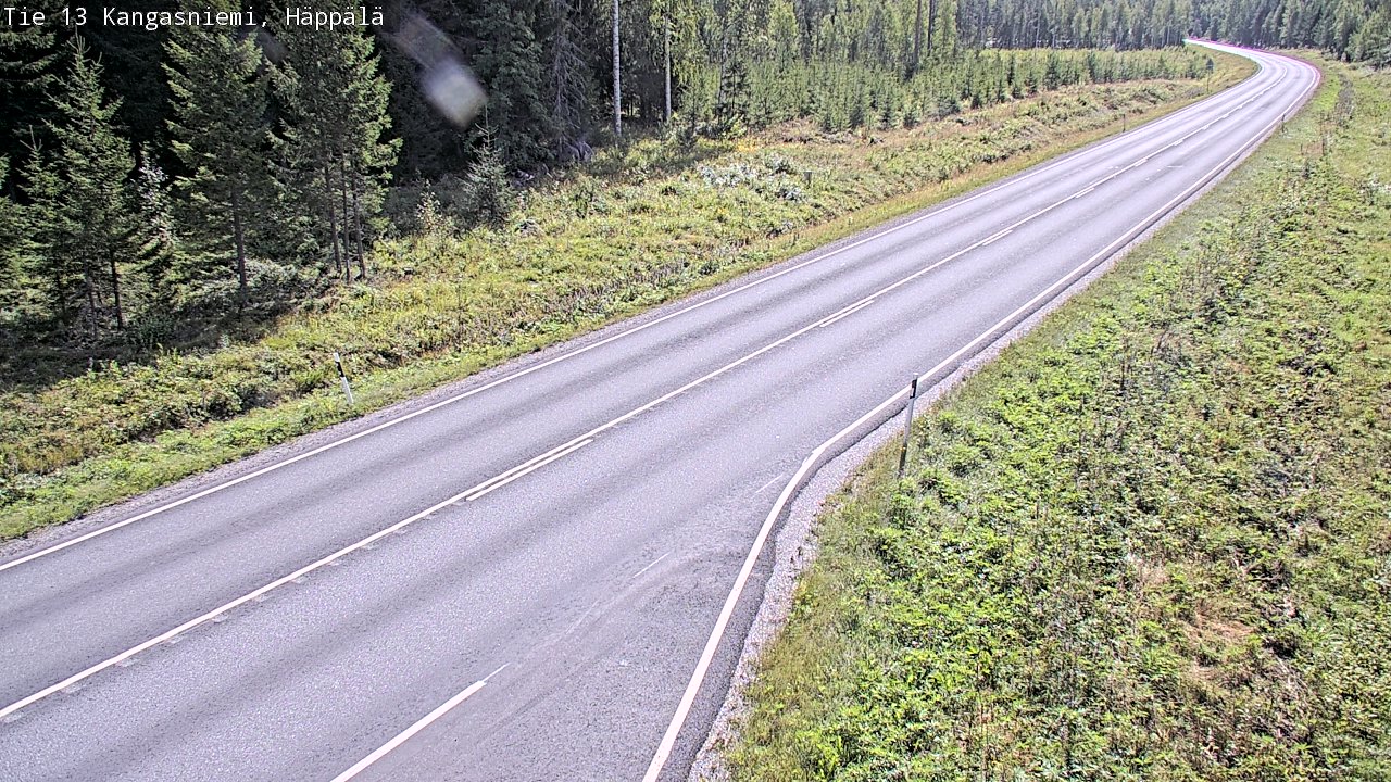 Weather Camera Image Road 13 Kangasniemi, Häppälä, Kangasniemi, Etelä-Savo