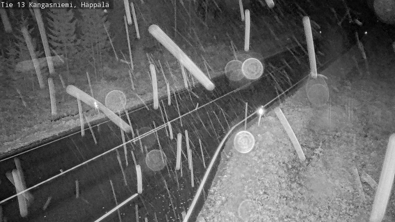 Weather Camera Image Road 13 Kangasniemi, Häppälä, Kangasniemi, Etelä-Savo