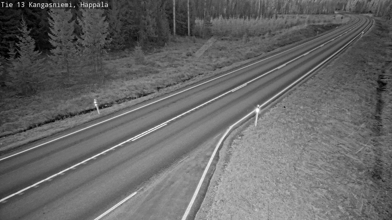 Kelikamerat Kuva Tie 13 Kangasniemi, Häppälä, Kangasniemi, Etelä-Savo