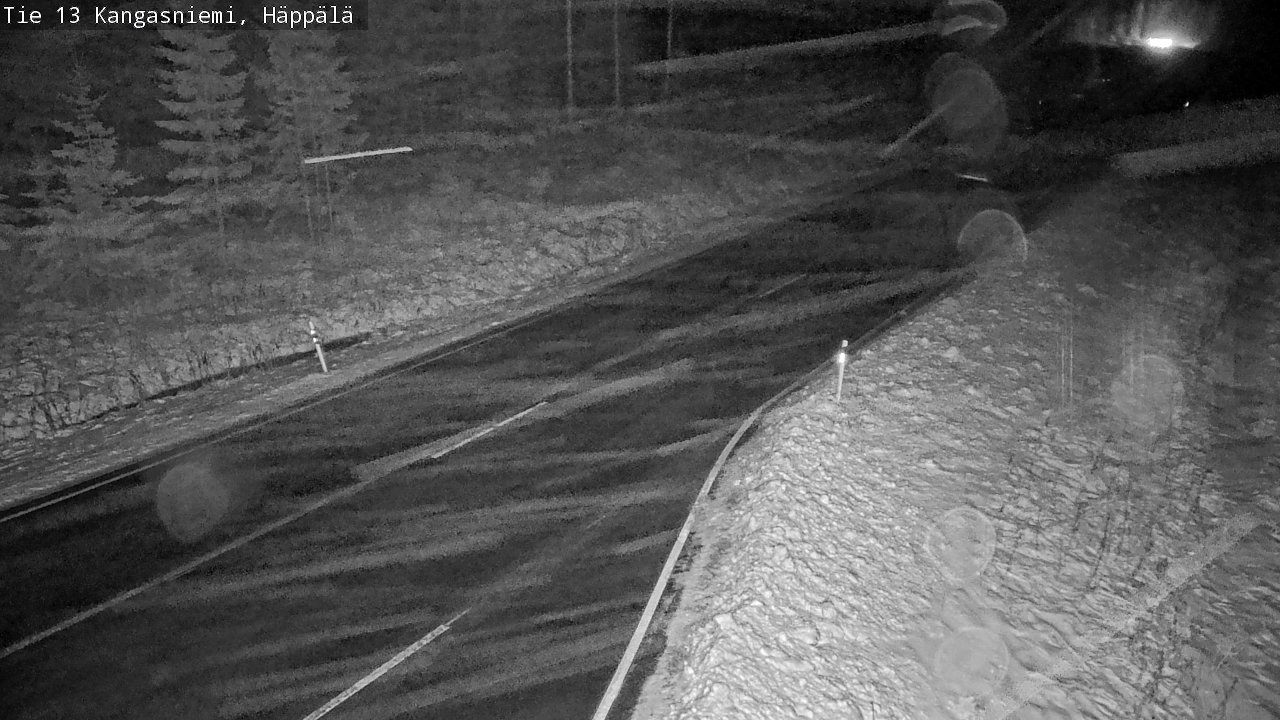 Weather Camera Image Väg 13 Kangasniemi, Häppälä, Kangasniemi, Etelä-Savo