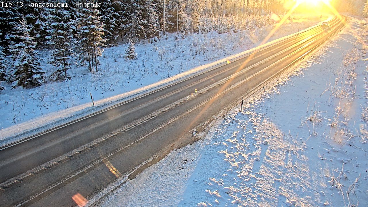 Weather Camera Image Road 13 Kangasniemi, Häppälä, Kangasniemi, Etelä-Savo