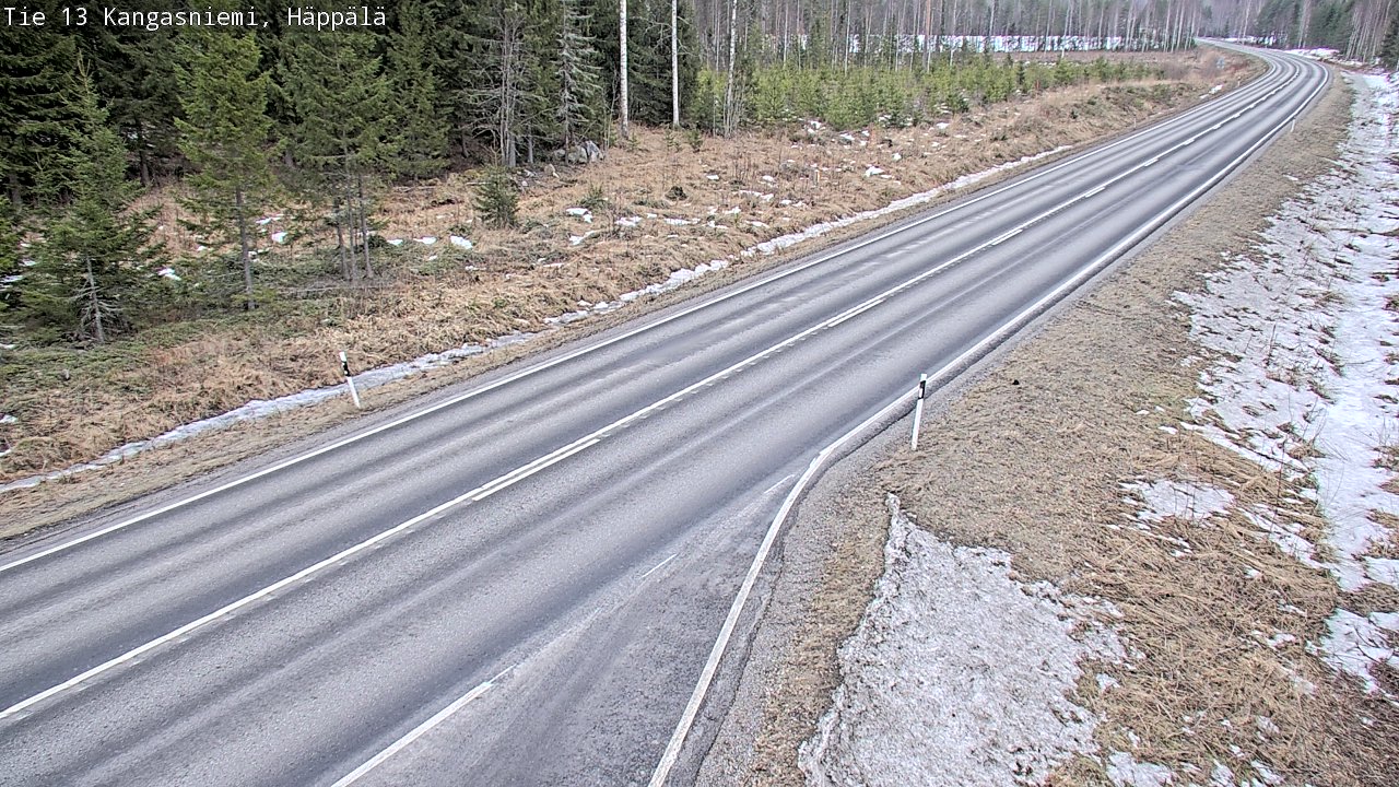 Kelikamerat Kuva Tie 13 Kangasniemi, Häppälä, Kangasniemi, Etelä-Savo