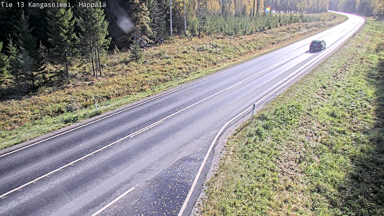 Kelikamerat Kuva Tie 13 Kangasniemi, Häppälä, Kangasniemi, Etelä-Savo